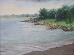 liron art, liron Sissman, plein air, Beverly MA