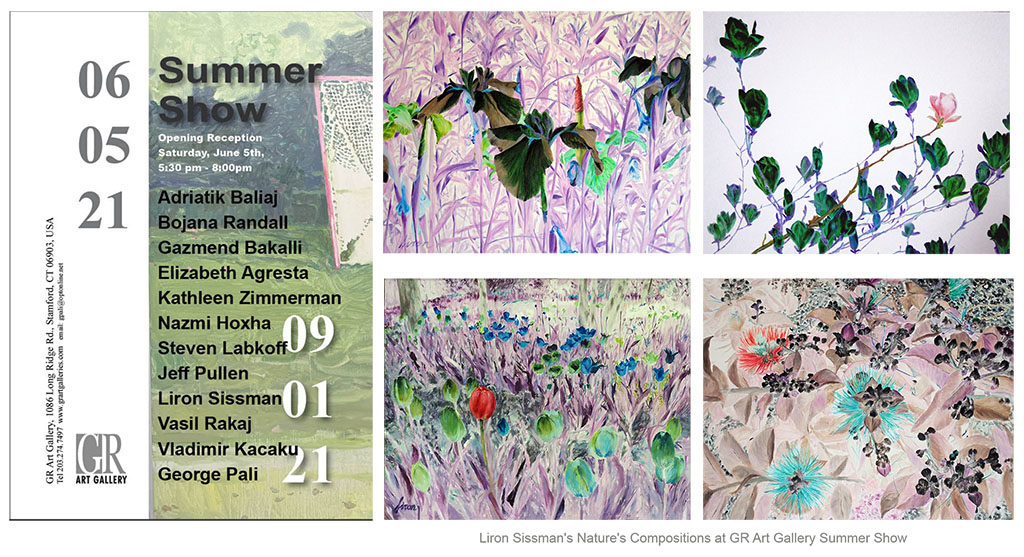 Liron Sissman at GR Art Gallery, Summer Show, June 2021